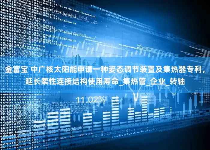 金富宝 中广核太阳能申请一种姿态调节装置及集热器专利，延长柔性连接结构使用寿命_集热管_企业_转轴