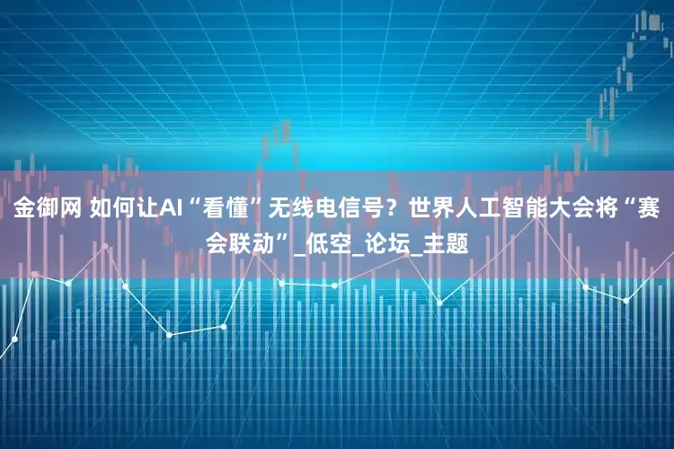 金御网 如何让AI“看懂”无线电信号？世界人工智能大会将“赛会联动”_低空_论坛_主题