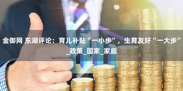 金御网 东湖评论：育儿补贴“一小步”，生育友好“一大步”_政策_国家_家庭